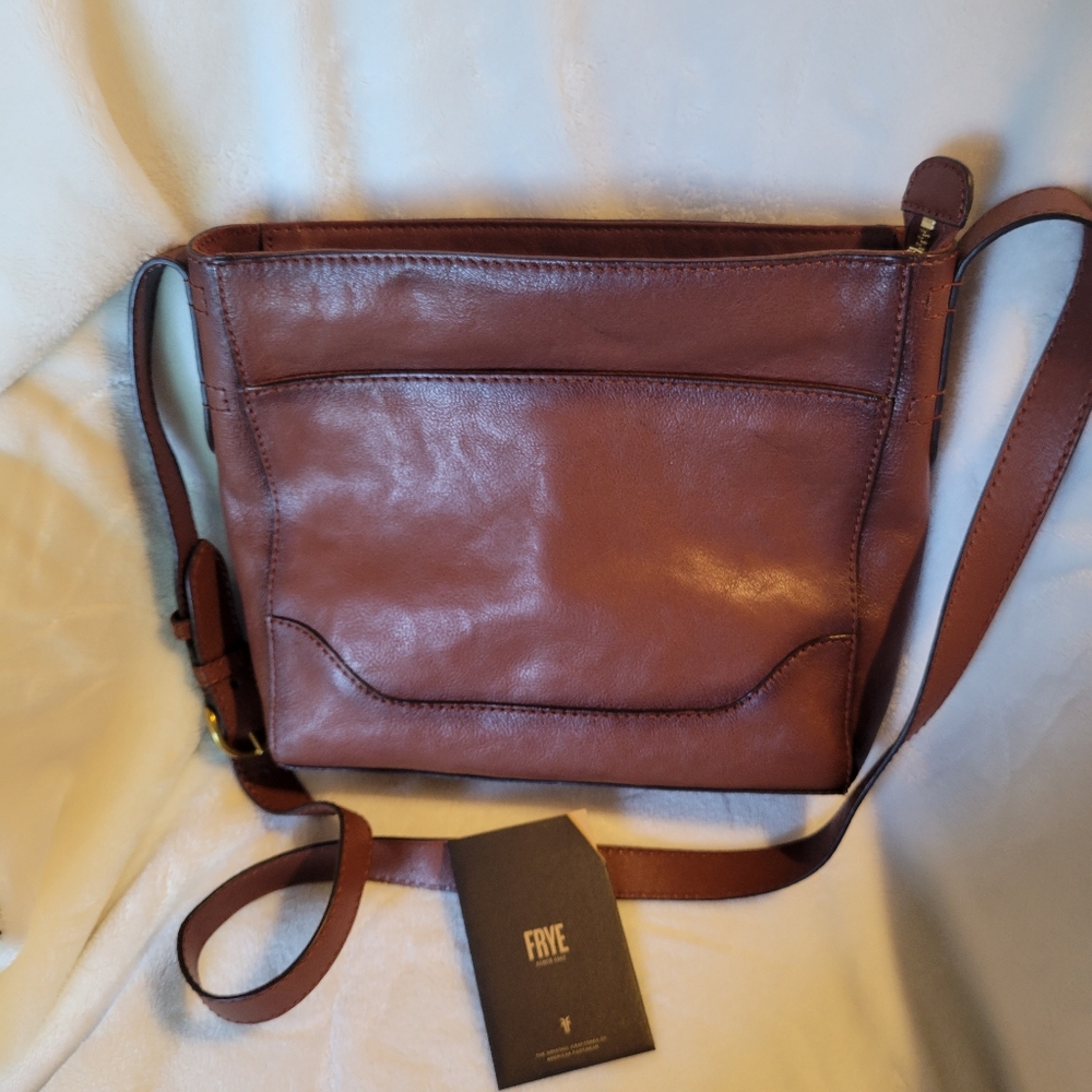 Frye leather crossbody